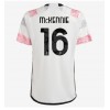 Juventus Weston McKennie #16 Bortedrakt 2023-24 Kortermet